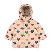 KONGESSLOEJD - MAGNUM DOWN JACKET PRINT GRS |  BON COEUR COLORÉ