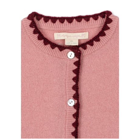 KONGESSLOEJD - COLLETTE CARDIGAN  |   PALE BLUSH