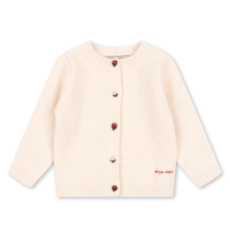 KONGESSLOEJD - FLEURI CARDIGAN  |   BUTTERCREAM