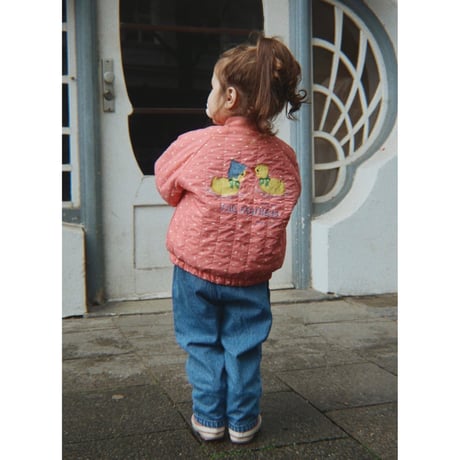 KONGESSLOEJD - JUNO DUCKLING PRINTED BOMBER JACKET |  Coeur Feathers