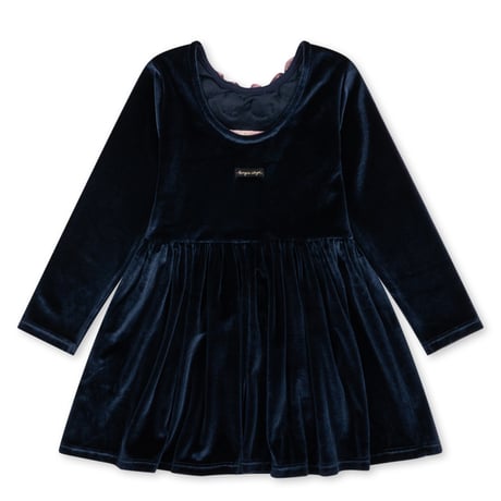 KONGESSLOEJD - ROSETTA DRESS GRS  |  NAVY