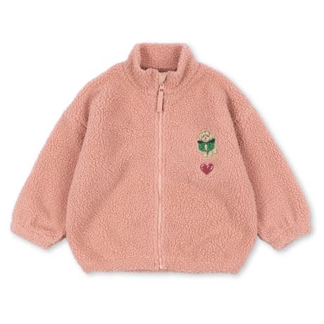 KONGESSLOEJD - JODY TEDDY JACKET GRS  |  Mellow Rose