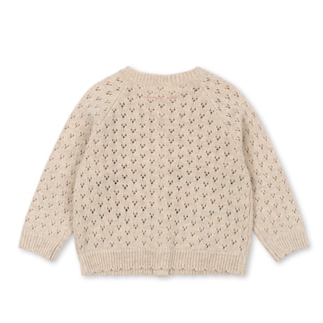 KONGESSLOEJD - BELLE CARDIGAN  |   CREAM AND TULIPS