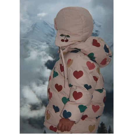 KONGESSLOEJD - MAGNUM DOWN JACKET PRINT GRS |  BON COEUR COLORÉ