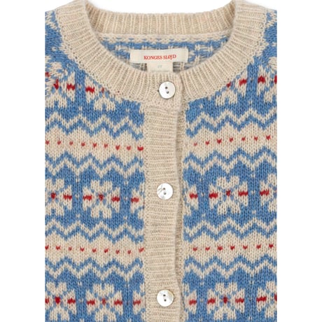 KONGESSLOEJD - BILLI KNIT CARDIGAN  |  BLUE MULTI