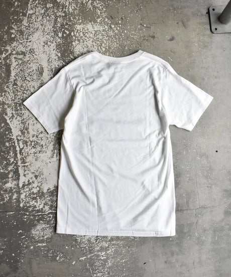 Used Stussy Logo Print S/S Tee White 04-518