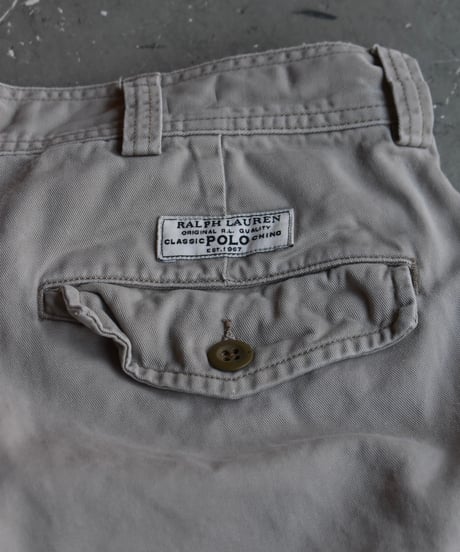 Used Polo Ralph Lauren Cargo Shorts "Khaki" 03-221