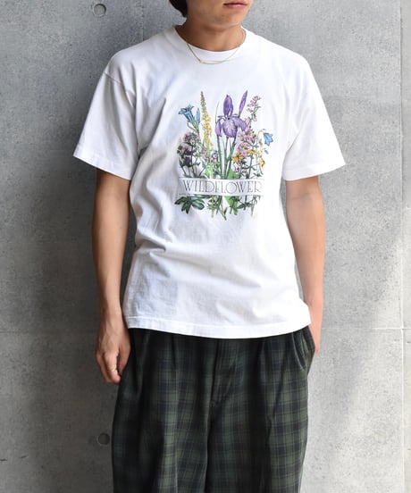 Used Flower T-Shirt "Wild Flower" 04-527
