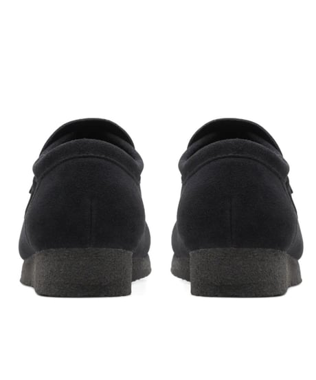 Clarks Wallabee Loafer Black Suede