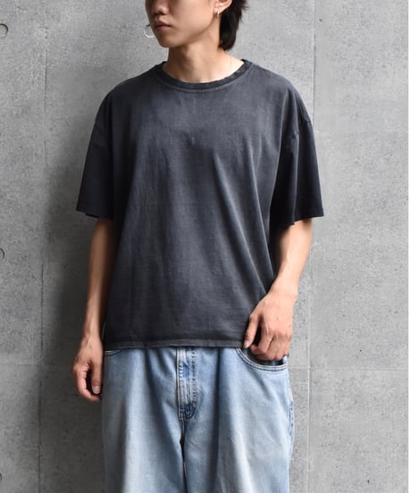 MOOJI MOOJI US Single Stitched T-Shirt Aged Black