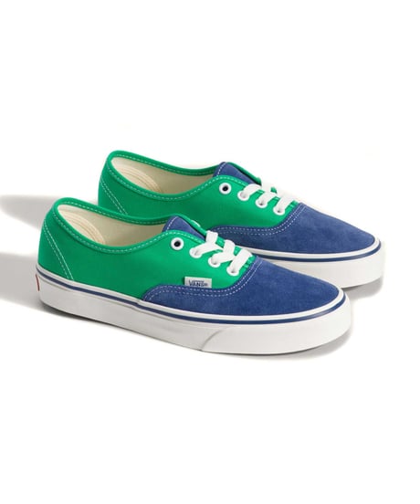 VANS Authentic Primary Navy Suede/Green
