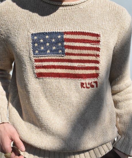 Polo Ralph Lauren Iconic Flag Sweater -1