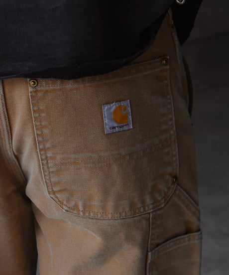 Used Carhartt Duck Double Knee Painter Pants "Made in USA" 03-213
