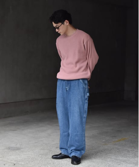SEABEES Heavy Weight Thermal Crew -S/Pink