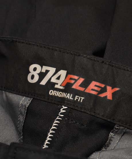 Used Dickies 874 Flex Customized Jorts Black 03-233