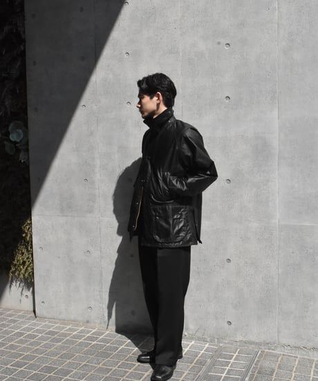 Barbour Bedale Wax Jacket Black