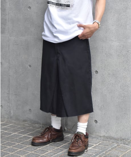Used Dickies 874 Customized Jorts Black 03-232