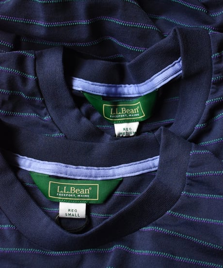 L.L.Bean Striped T- shirt Navy