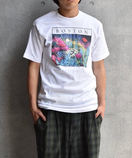 Used Flower T-Shirt "Boston" 04-530