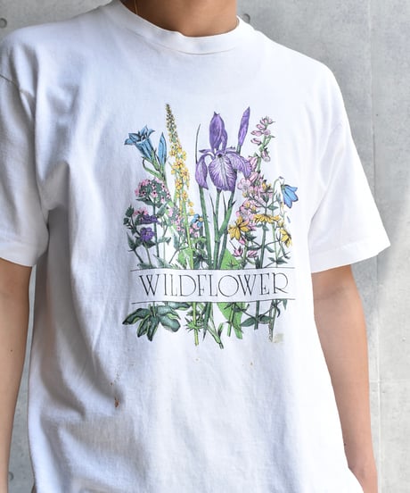 Used Flower T-Shirt "Wild Flower" 04-527