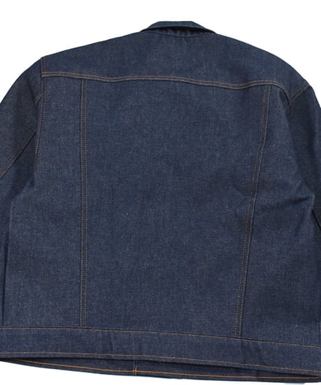 Prison Blues Denim Western Jacket Rigid Blue