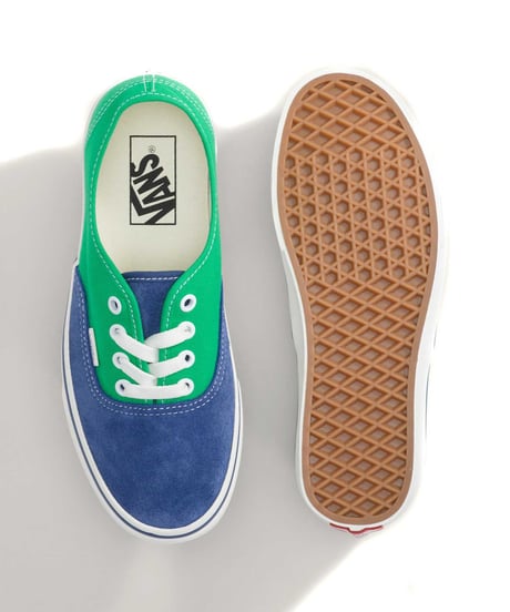 VANS Authentic Primary Navy Suede/Green