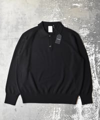Damagedone High Gauge Merino Wool Knit Polo