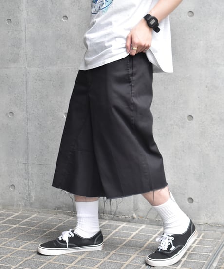 Used Dickies 874 Customized Jorts Black 03-229