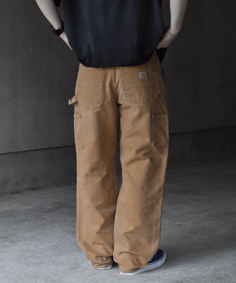 Used Carhartt Duck Double Knee Painter Pants "Made in USA" 03-213
