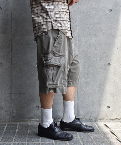 Used Polo Ralph Lauren Cargo Shorts Olive 03-220