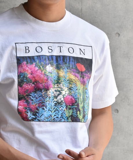 Used Flower T-Shirt "Boston" 04-530
