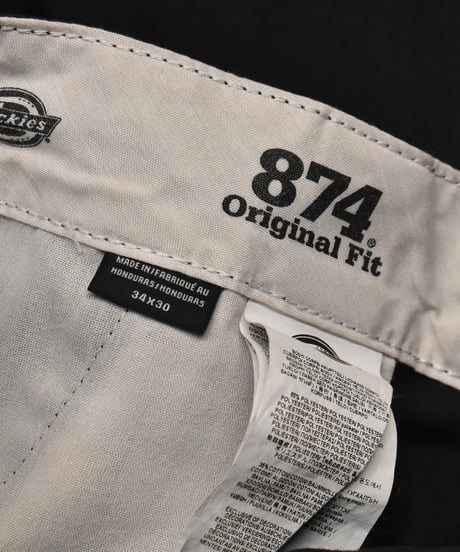 Used Dickies 874 Customized Jorts Black 03-229