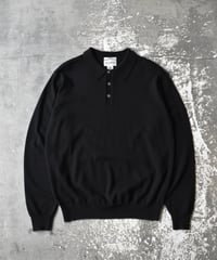 Used Wool Knit Polo -1 #Made in Australia