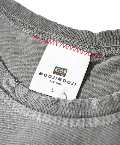 MOOJI MOOJI US Single Stitched T-Shirt Aged Olive Green