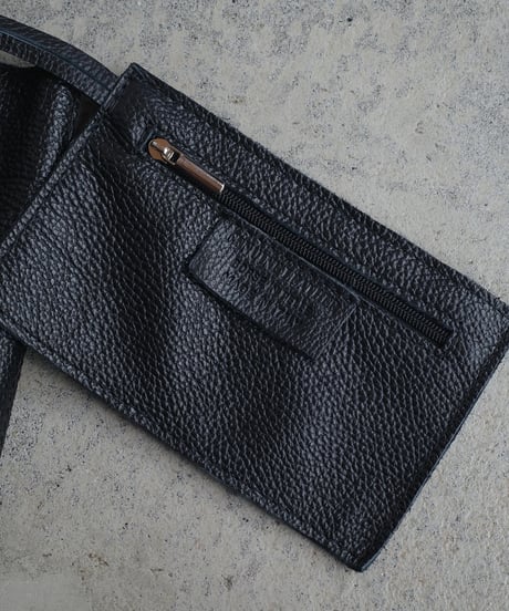 MARLON FIRENZE Calf Leather Mini Shopper Bag Nero