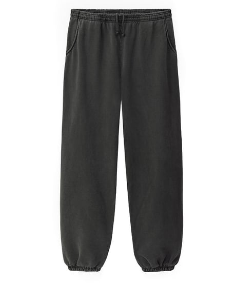 Los Angeles Apparel 14oz Heavy Sweat Pants Vintage Black