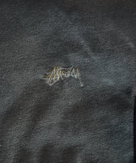 18SS Stussy Velour Paneled Track Jacket