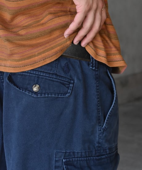 Used Polo Ralph Lauren Cargo Shorts "Navy" 03-226