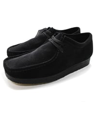 Clarks Wallabee Black Suede