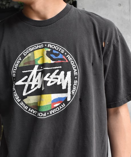 Used Stussy Reggae S/S Tee 04-513