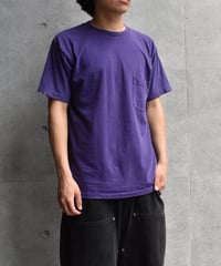 Used Gap Pocket T-shirt Made in USA Purple 04-531