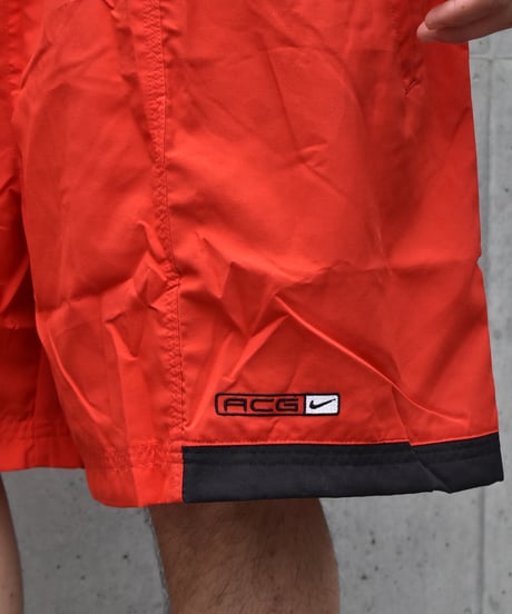 Deadstock Nike ACG Swim Shorts Red