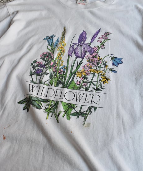 Used Flower T-Shirt "Wild Flower" 04-527
