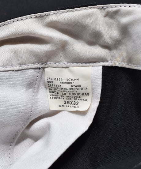 Used Dickies 874 Work Pants Cut Off Black 03-217