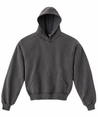 Los Angeles Apparel 14oz Sweat Hooded Pullover Vintage Black
