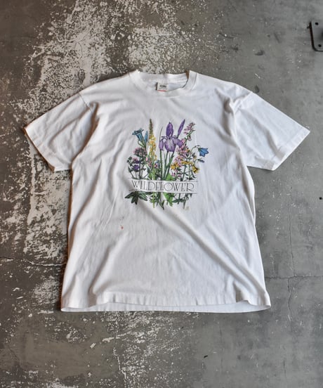 Used Flower T-Shirt "Wild Flower" 04-527