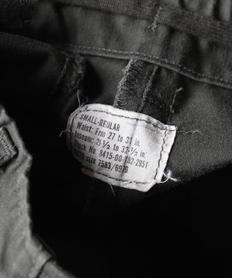 78' Used Us Army M-65 Field Pants Olive 03-206