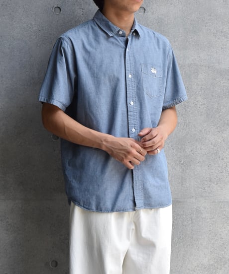 Used Stussy S/S Chambray Shirt 05-106