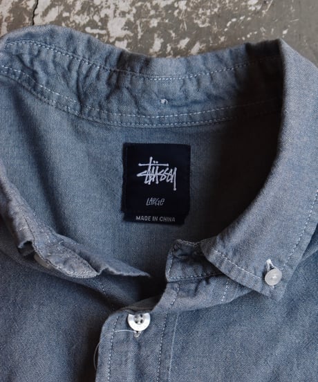 Used Stussy S/S Chambray Shirt 05-106