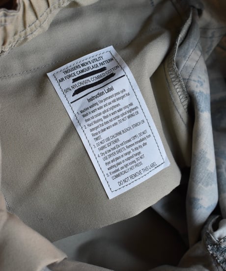 Deadstock Us Air Force Camouflage Pattern Utility Trouser
